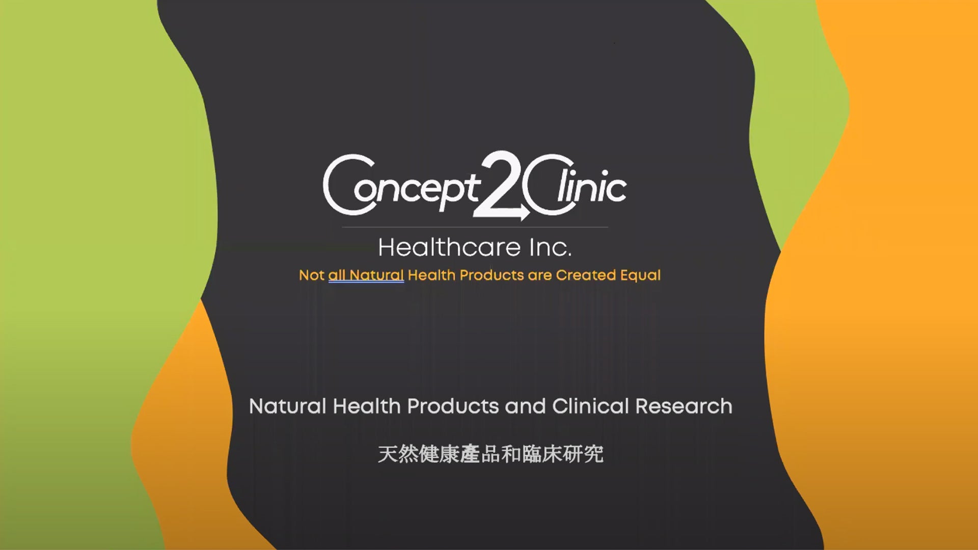 Webinar 01: Natural Health Products and Clinical Research