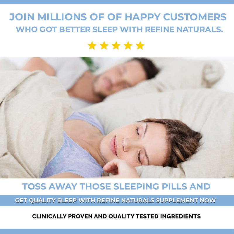Herbal Sleep Supplement | Natural Sleep Aid - Refine Naturals – Refine ...