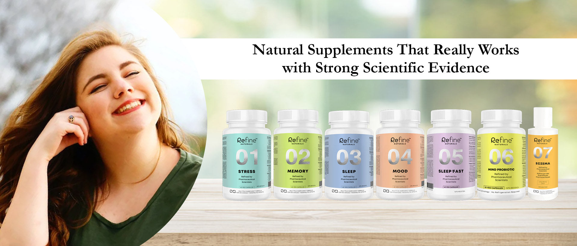 herbal supplement for Brain, Probiotic and Sleep