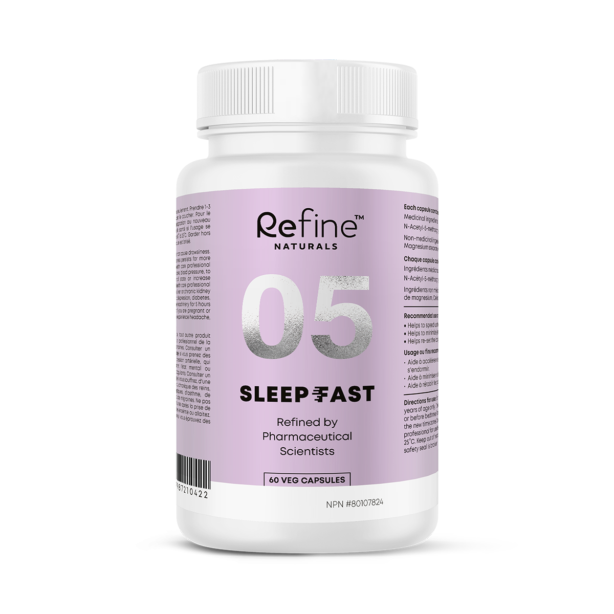 Refine Naturals™ SLEEP FAST + Melatonin